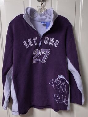 Disney Lavender Fleece Pullover with Blue Tags